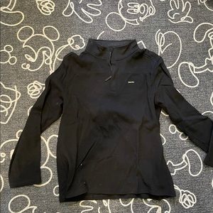 Black Calvin Klein 1/4 zip